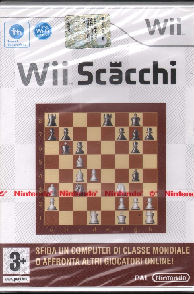 [0045496364908] Scacchi - Gioco Nintendo Wii Sigillato