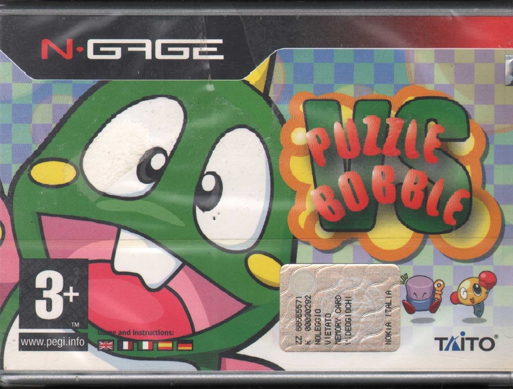 [6417182267635] Puzzle Bobble - Gioco Nokia N-Gage Sigillato