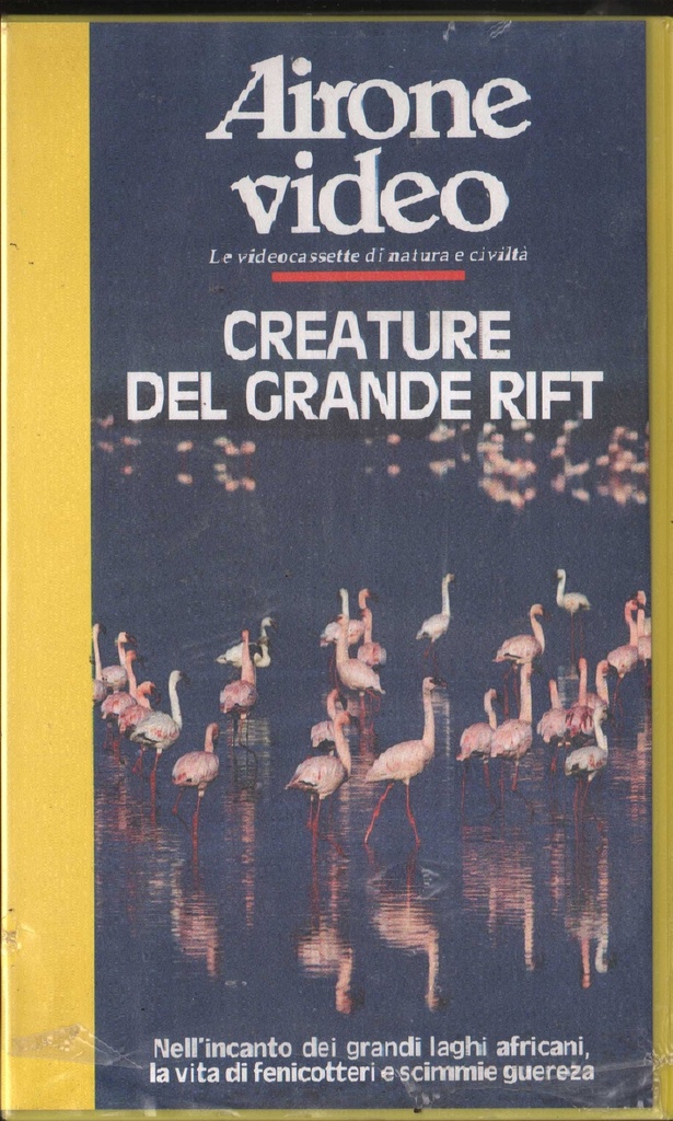 Airone Video: Creature Del Grande Rift VHS Univideo - AIV3045 Sigillato