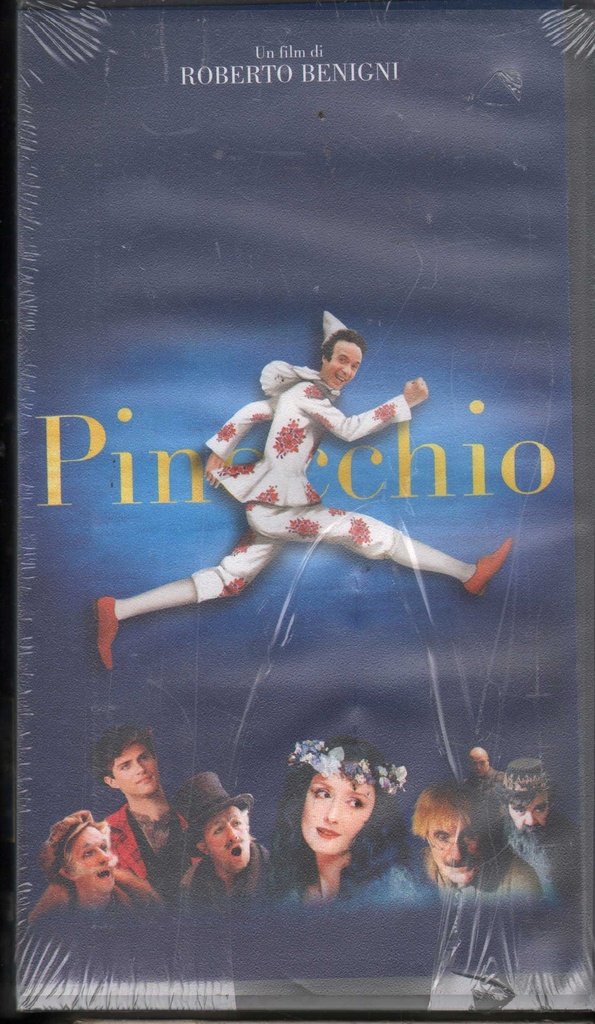 Pinocchio VHS Roberto Benigni Univideo - VS4994 Sigillato