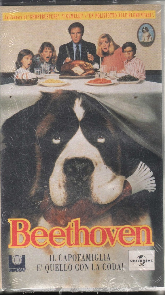 [0044004437837] Beethoven VHS Brian Levant Univideo - 0443783 Sigillato