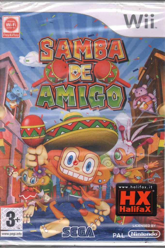 [5060138438514] Samba De Amigo - Gioco Nintendo Wii Sigillato