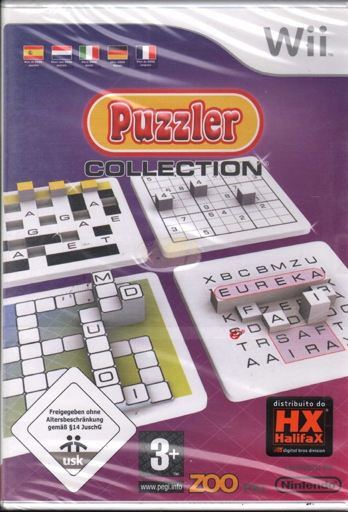 [5060034556503] Puzzler Collection - Gioco Nintendo Wii Sigillato