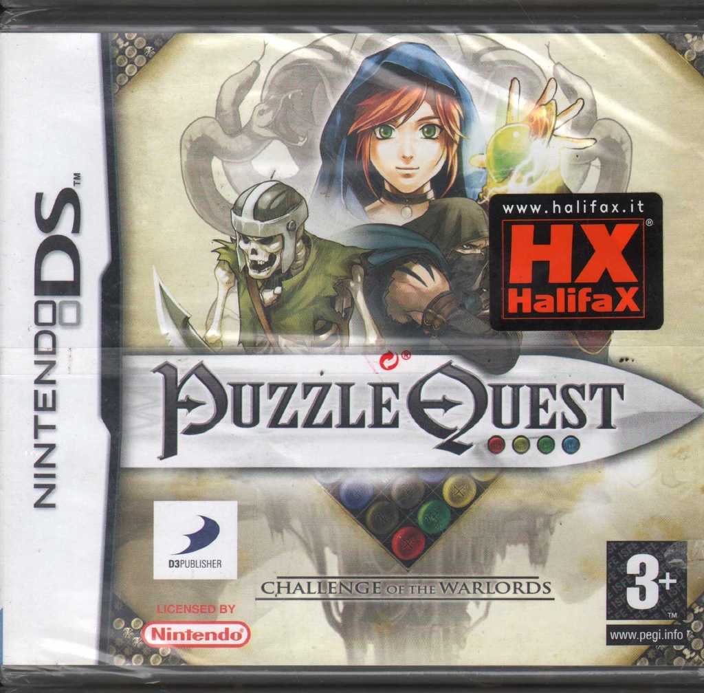 [5060125481134] Puzzle Quest: Challenge Of The Warlords Videogioco Nintendo Ds Nds Sigillato