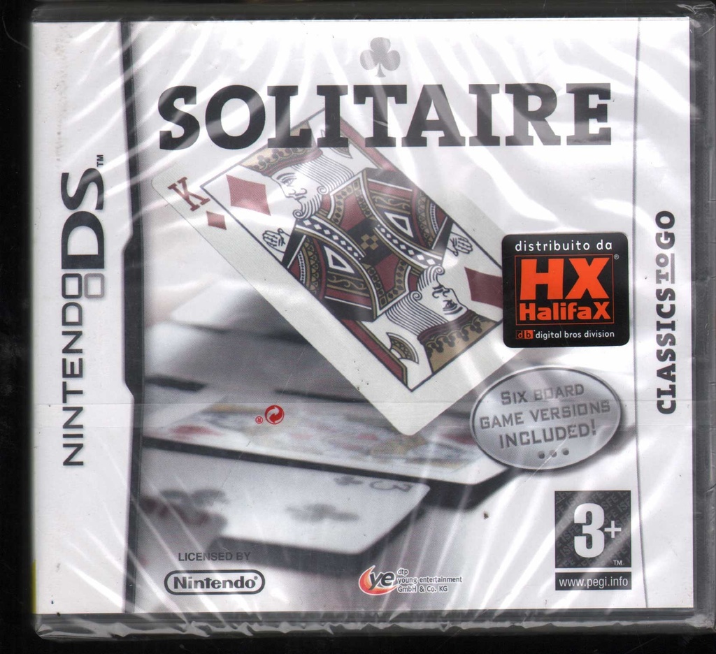[4017244019510] Solitaire Videogioco Nintendo Ds Nds Sigillato