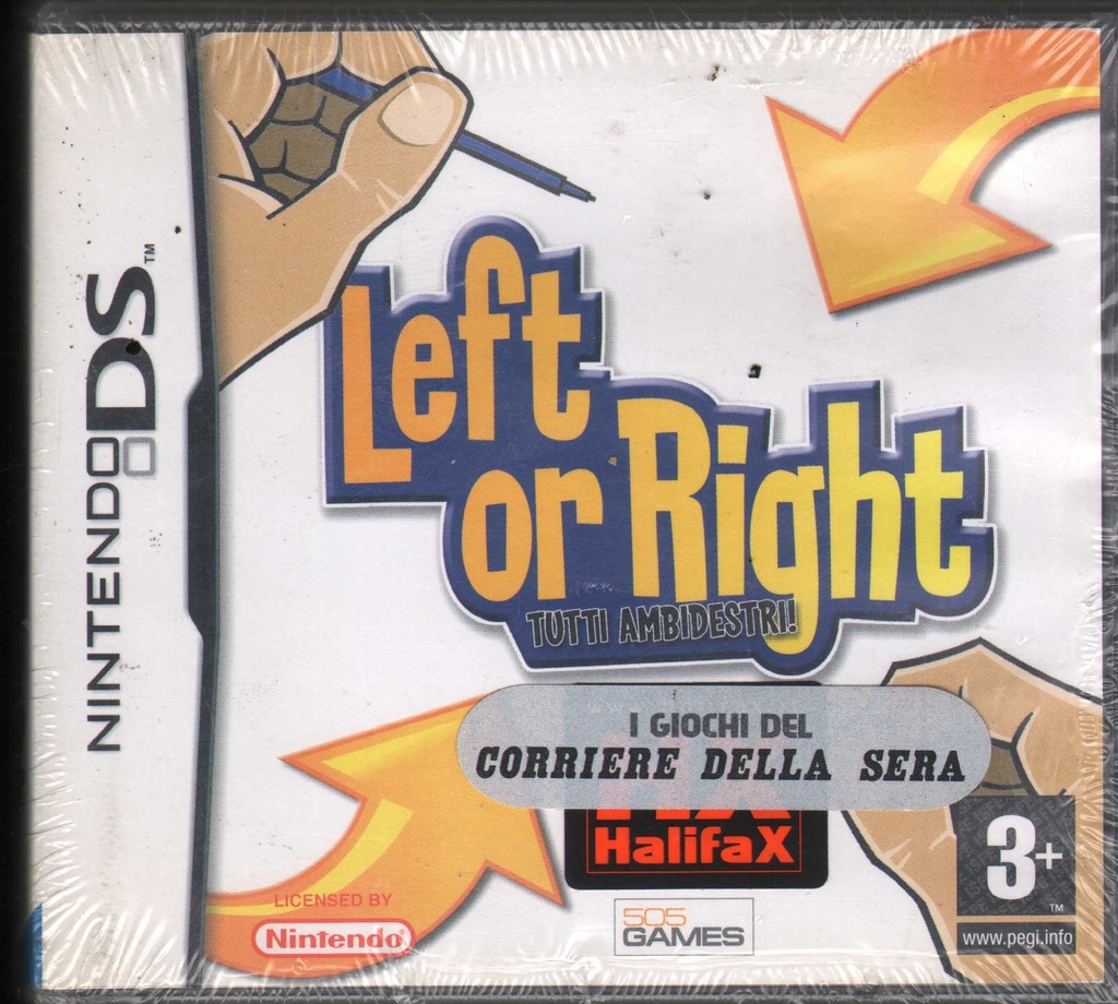 [8023171013596] Left Or Right - Tutti Ambidestri Videogioco Nintendo Ds Nds Sigillato