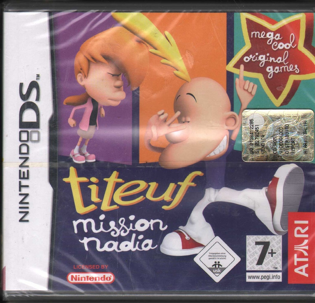 [3546430120255] Titeuf Mission Nadia Videogioco Nintendo Ds Nds Sigillato