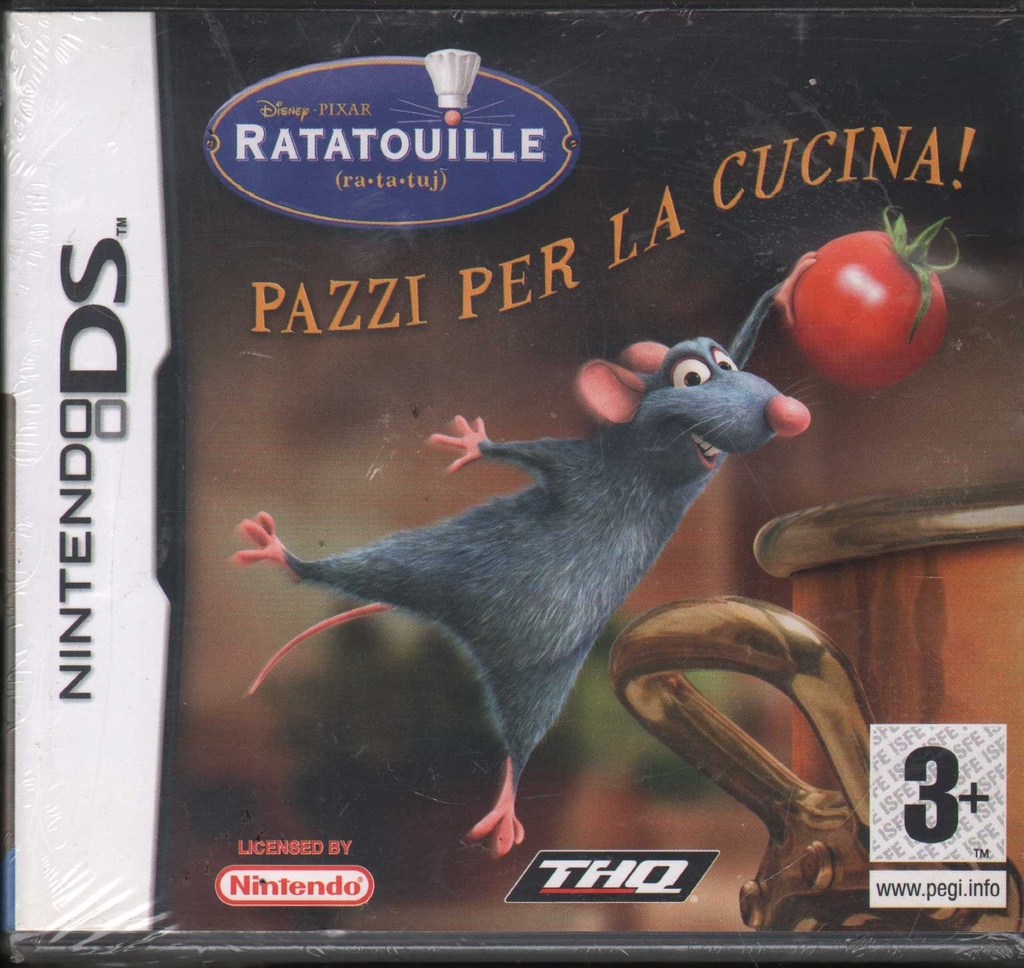 [4005209099998] Ratatouille Pazzi Per La Cucina Videogioco Nintendo Ds Nds Sigillato
