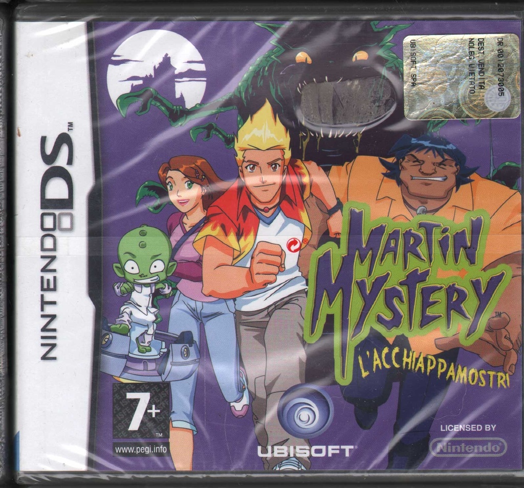 [3307211607859] Martin Mystery L'Acchiappamostri Videogioco Nintendo Ds Nds Sigillato