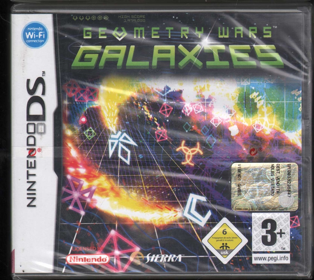 [3348542214002] Geometry Wars: Galaxies Videogioco Nintendo Ds Nds Sigillato