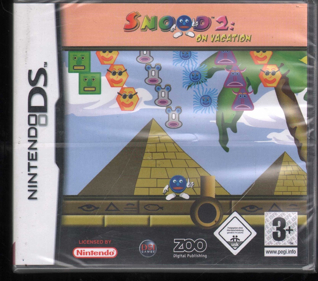 [5060034553847] Snood 2: On Vacation Videogioco Nintendo Ds Nds Sigillato