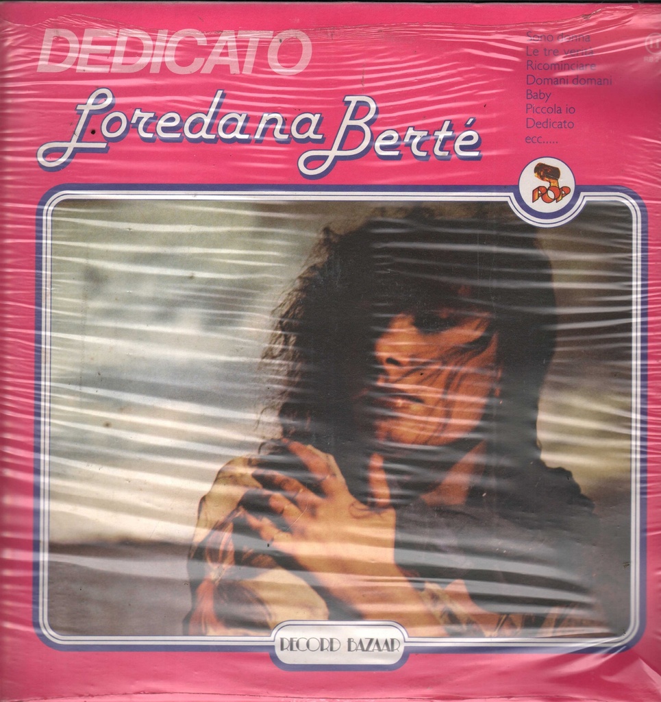 Dedicato Lp 33 Giri Loredana Berte'