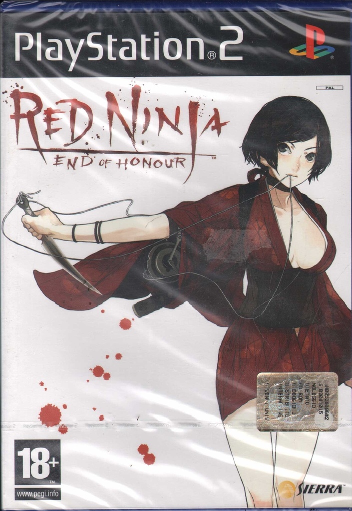[3348542192362] Red Ninja End Of Honor Playstation 2 PS2 Sigillato 3348542192362