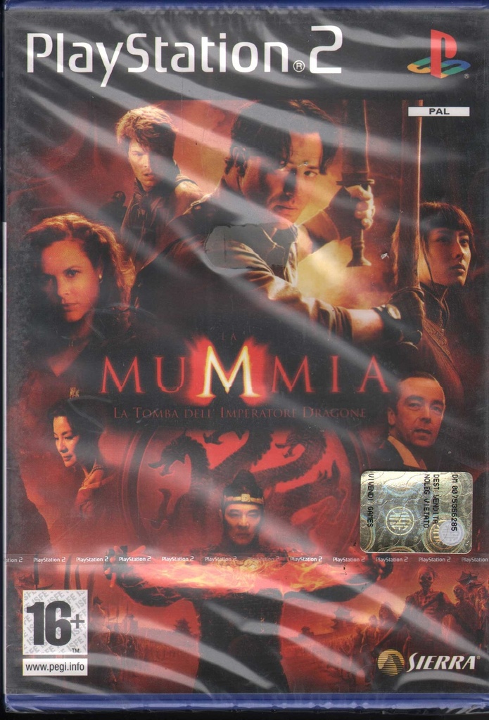 [3348542220966] La Mummia La Tomba Imperatore Dragone Playstation 2 PS2 Sigillato