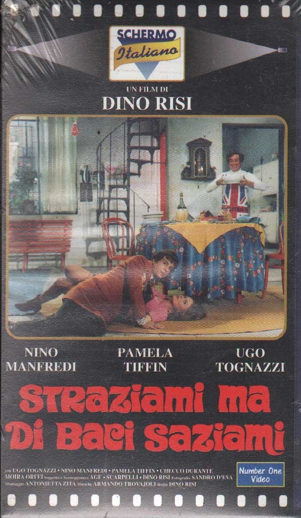 Straziami Ma Di Baci Saziami VHS Dino Risi Univideo - CN55612 Sigillato