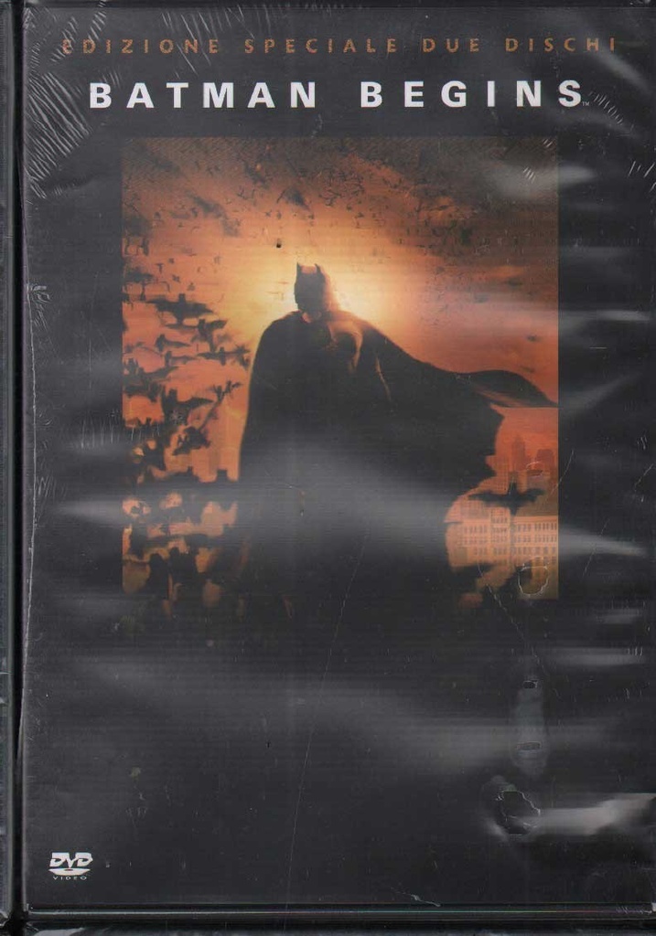 Batman Begins DVD Christopher Nolan Warner - 72959 Sigillato