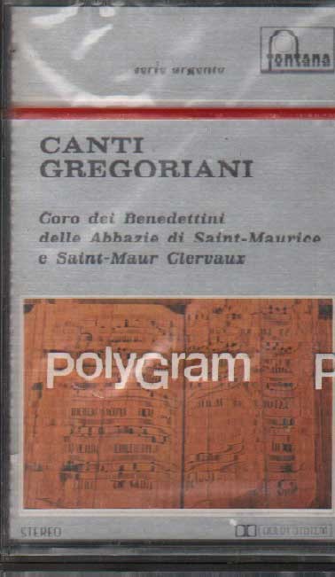 Canti Gregoriani Vol.1 MC7 Musicassetta Pyotr Ilyich Tchaikovsky