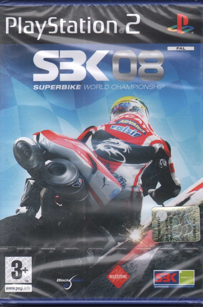 [8033102494332] SBK 08 Playstation 2 PS2 Sigillato 8033102494332