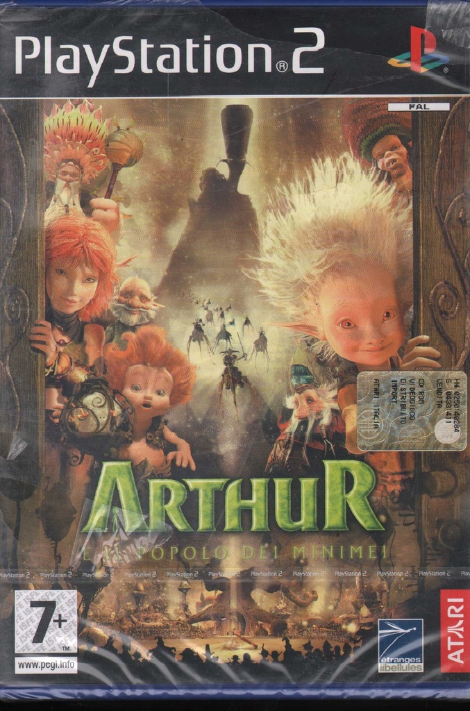 [3546430124116] Arthur & Minimoys Playstation 2 PS2 Sigillato 3546430124116