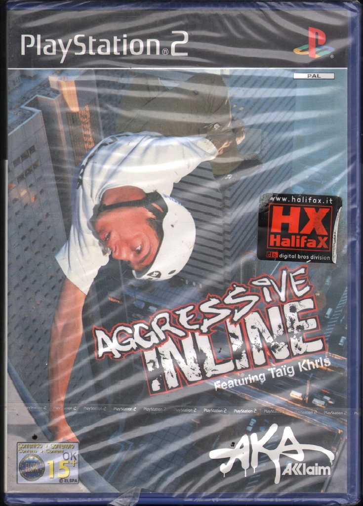 [3455192329359] Aggressive Inline Playstation 2 PS2 Sigillato 3455192329359