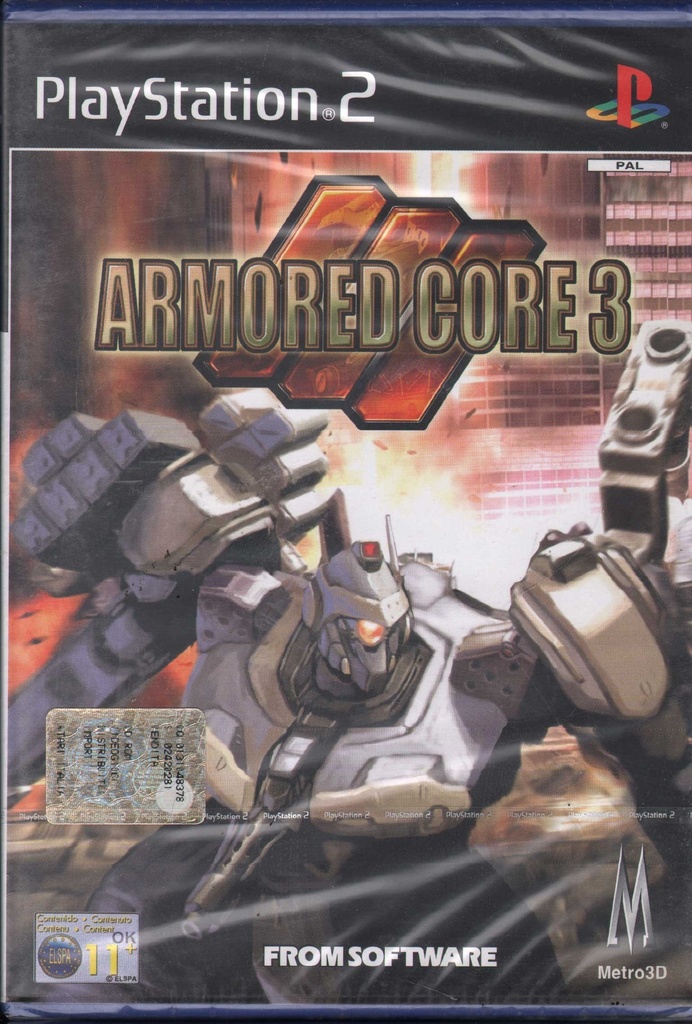 [5060048310412] Armored Core 3 Playstation 2 PS2 Sigillato 5060048310412