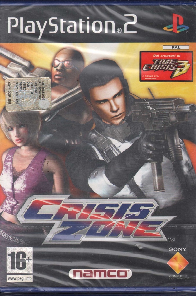 [0711719666943] Crisis Zone Playstation 2 PS2 Sigillato 0711719666943