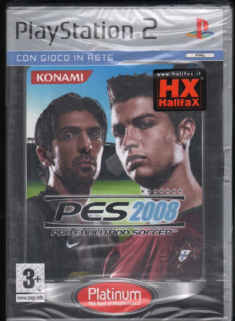 [4012927121573] Pro Evolution Soccer 2008 Playstation 2 PS2 Sigillato 4012927121573