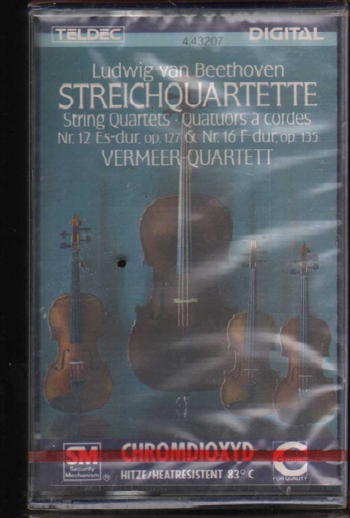 [4001404432073] Streichquartette MC7 Musicassetta Beethoven