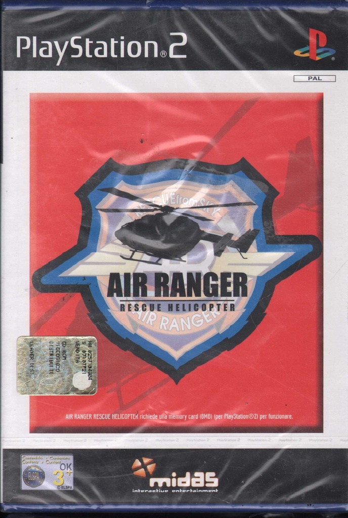 [5036675000590] Air Ranger Rescue Playstation 2 PS2 Sigillato 5036675000590