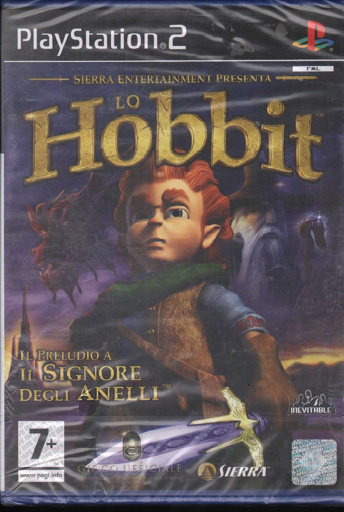 [3348542178397] Lo Hobbit Playstation 2 PS2 Sigillato 3348542178397