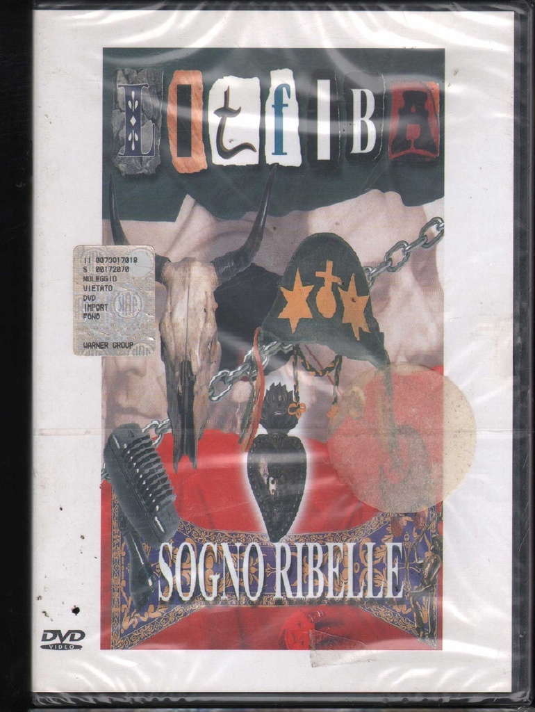 Litfiba DVD Sogno Ribelle Warner Music Vision – 4509900192 Sigillato