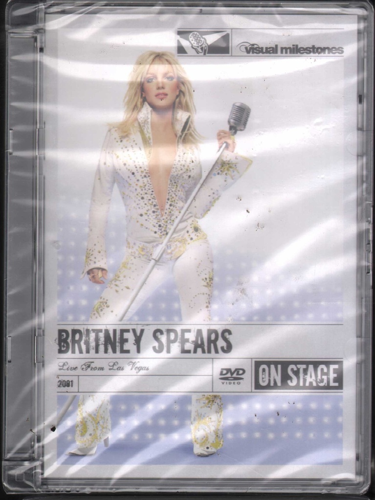 Britney Spears DVD Live From Las Vegas Jive – 886973556993 Sigillato