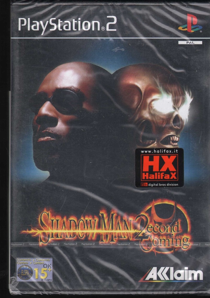 [3455192322350] Shadow Man 2 Playstation 2 PS2 Sigillato 3455192322350