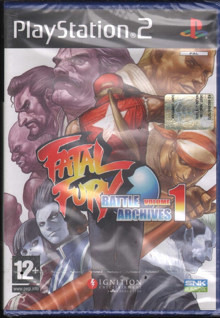 [5060050946876] Fatal Fury Battle Archive Vol 1 Playstation 2 PS2 Sigillato 5060050946876
