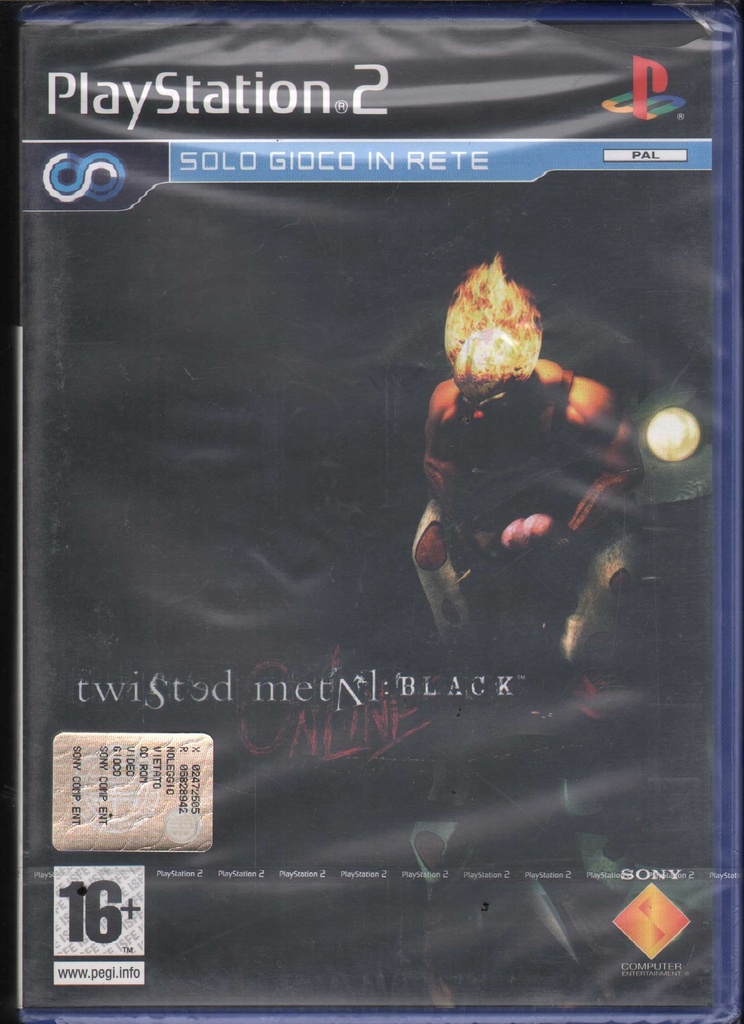 [0711719479222] Twisted Metal Black Playstation 2 PS2 Sigillato 0711719479222