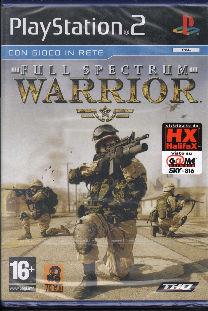 [4005209062374] Full Spectrum Warrior Playstation 2 PS2 Sigillato 4005209062374