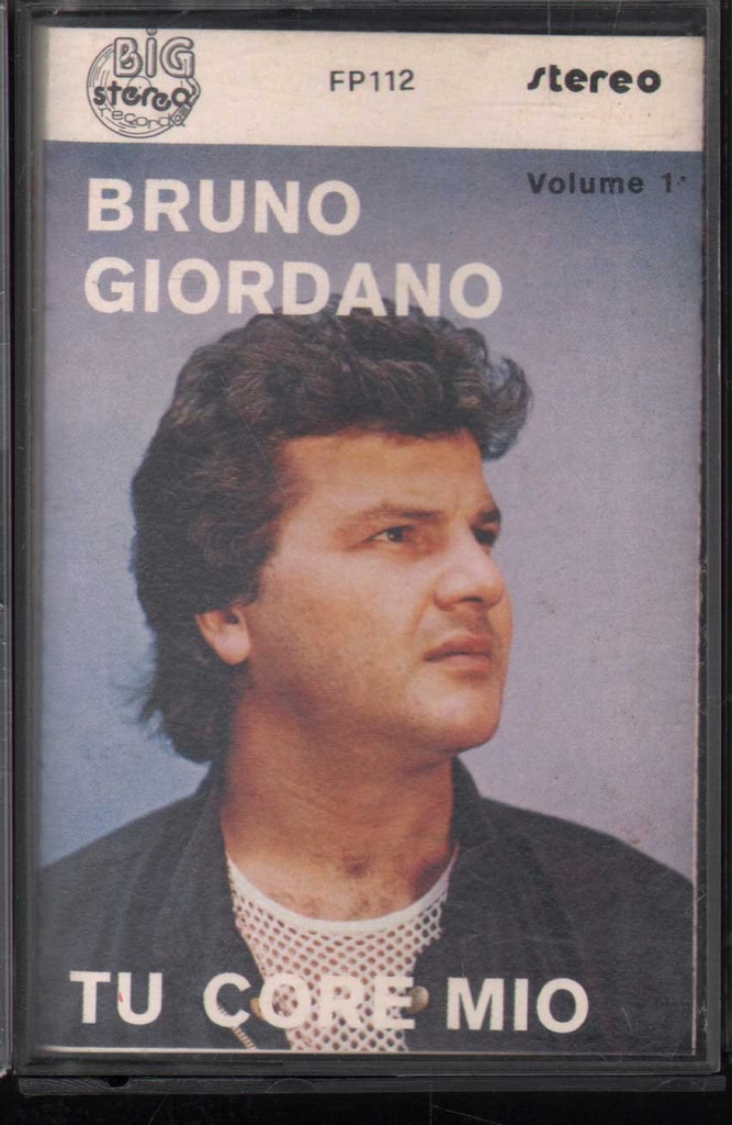 [FP112] Tu Core Mio - Vol. 1° MC7 Musicassetta Bruno Giordano