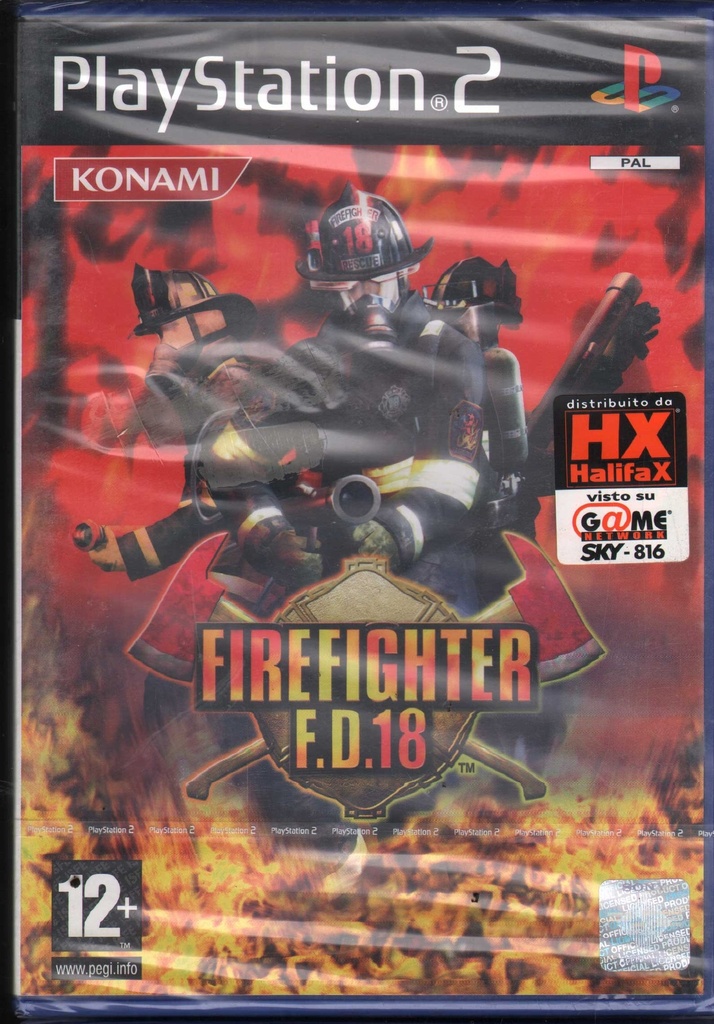 [4012927024430] Firefighter Fd 18 Playstation 2 PS2 Sigillato 4012927024430