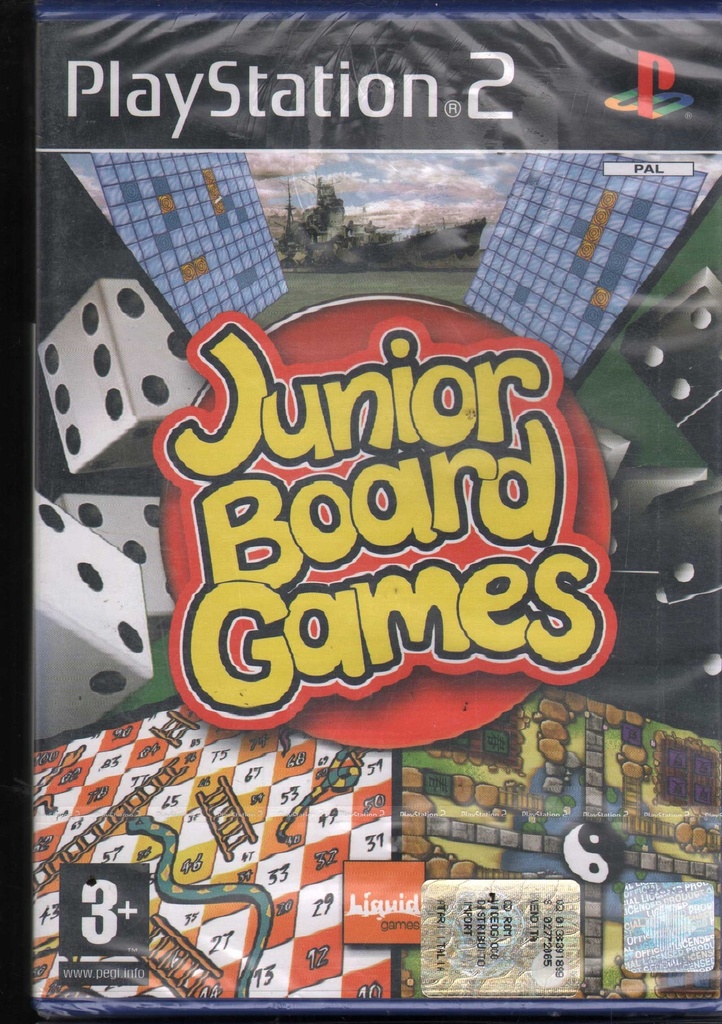 [5060015527829] Junior Board Games Playstation 2 PS2 Sigillato 5060015527829