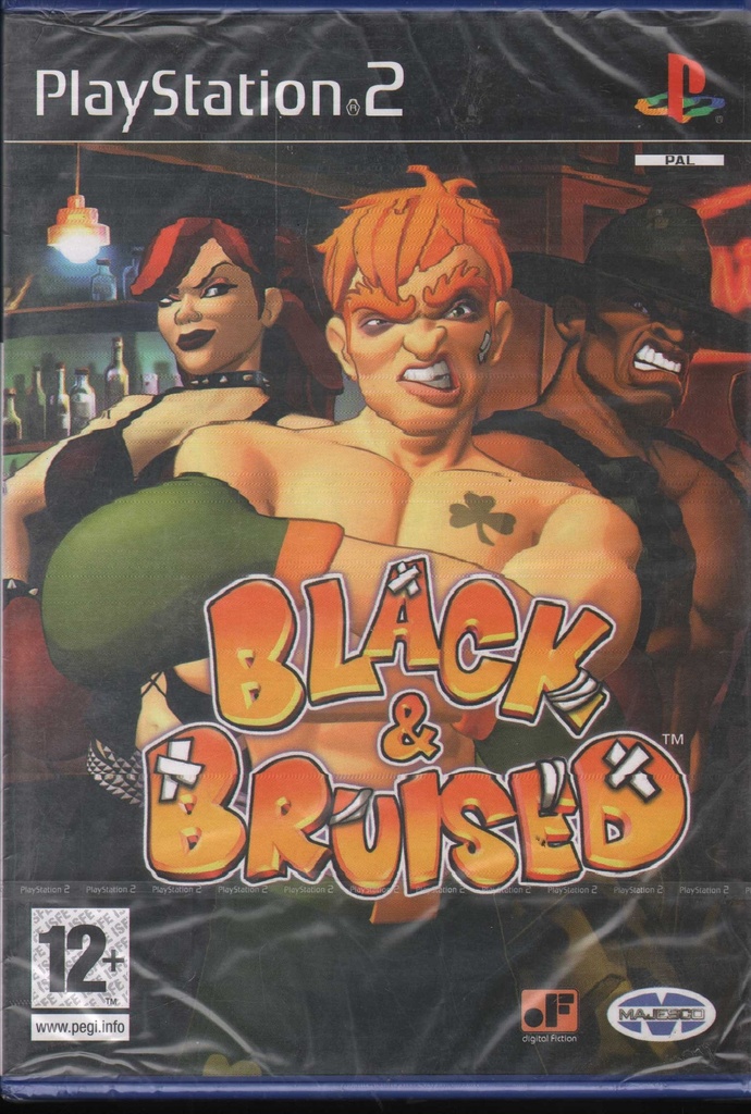 [3348542175518] Black & Bruised Playstation 2 PS2 Sigillato 3348542175518