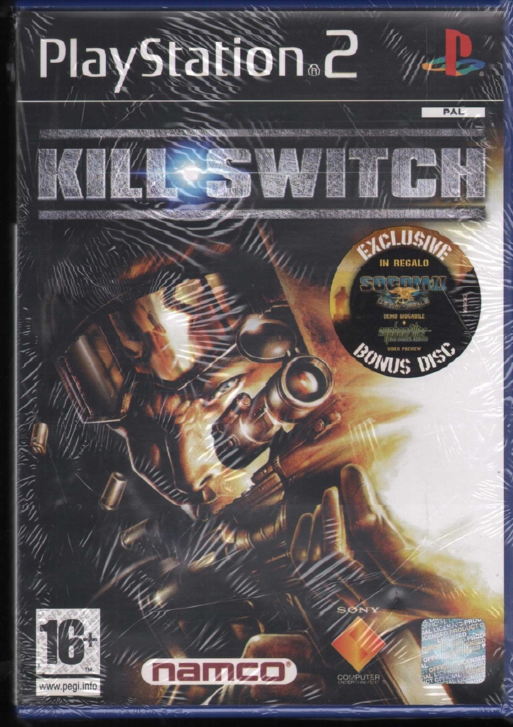 [0711719608042] Kill.Switch Playstation 2 PS2 Sigillato 0711719608042