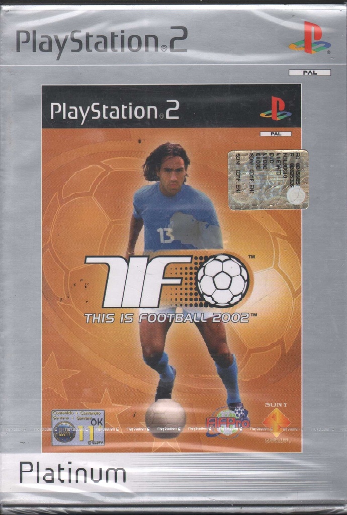 [0711719364122] This Is Football 2002 TIF Playstation 2 PS2 Sigillato 0711719364122