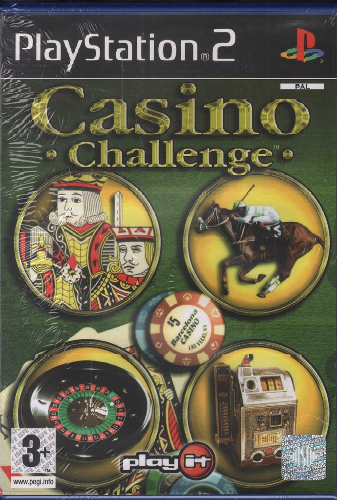 [5060057020937] Casino Challenge Playstation 2 PS2 Sigillato 5060057020937