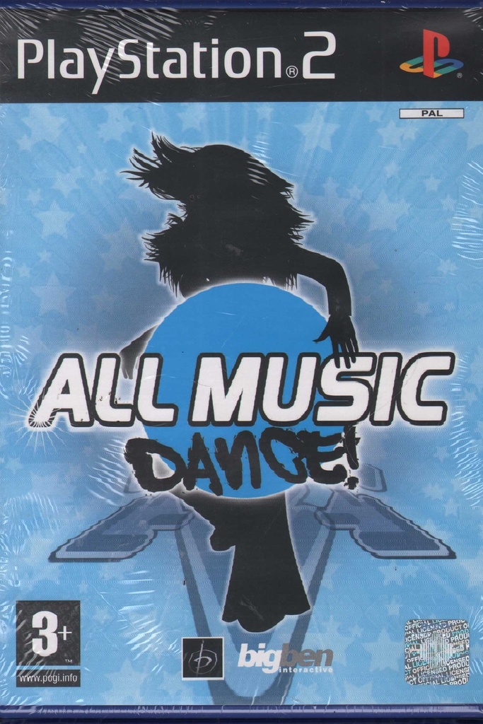 [5060015455054] All Music Dance Playstation 2 PS2 Sigillato 5060015455054