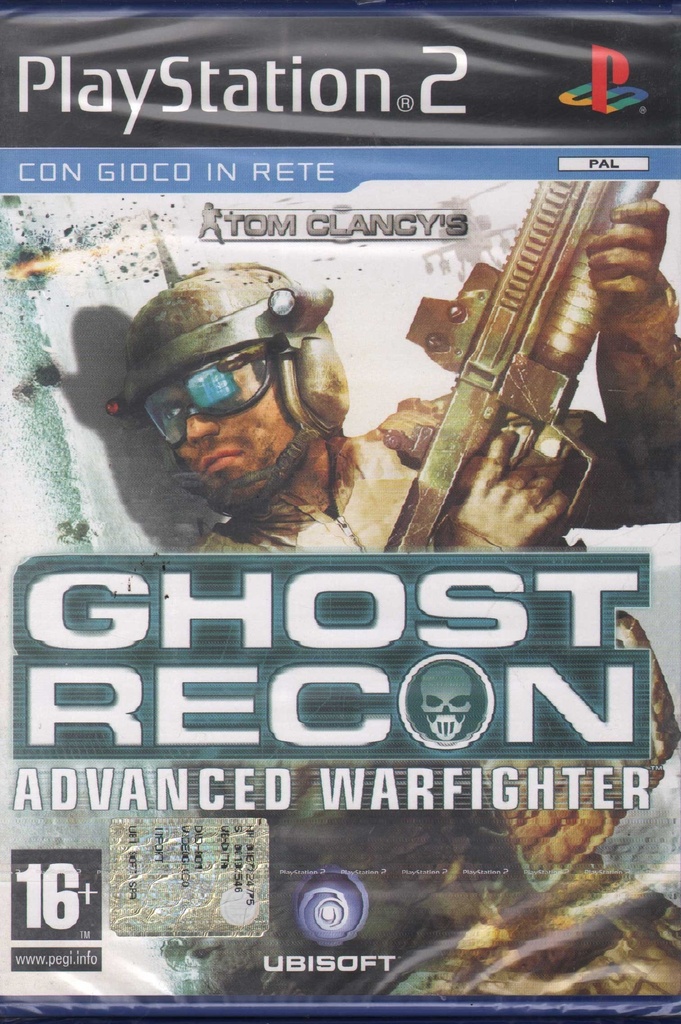 [3307210196781] Ghost Recon Advanced Warfighter Playstation 2 PS2 Sigillato 3307210196781