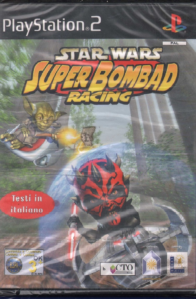 [0023272998295] Star Wars : Super Bombad Racing Playstation 2 PS2 Sigillato 0023272998295