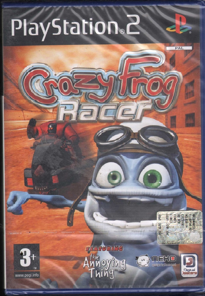 [5060074850463] Crazy Frog Racer Playstation 2 PS2 Sigillato 5060074850463