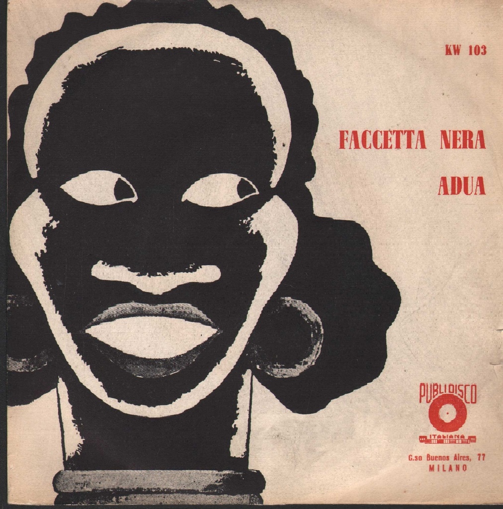 Faccetta Nera Vinile 45 giri 7" Marcello Valci