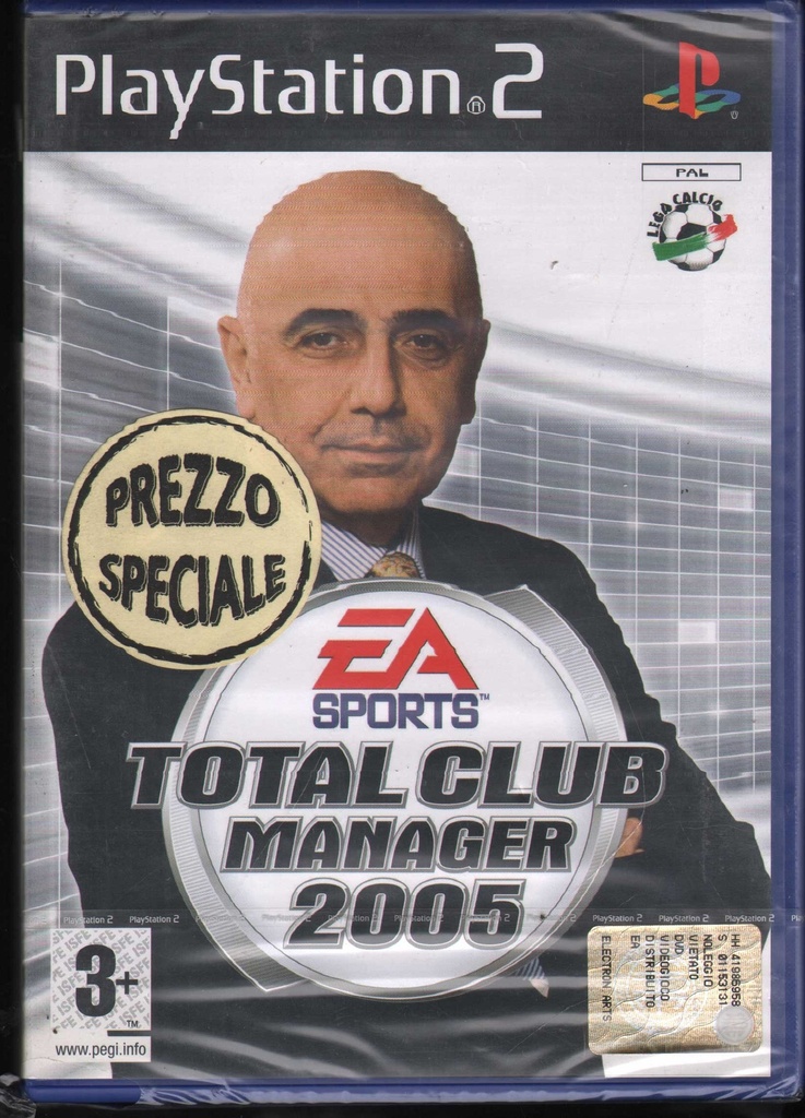 [5030947039882] Total Club Manager 2005 Playstation 2 PS2 Sigillato 5030947039882