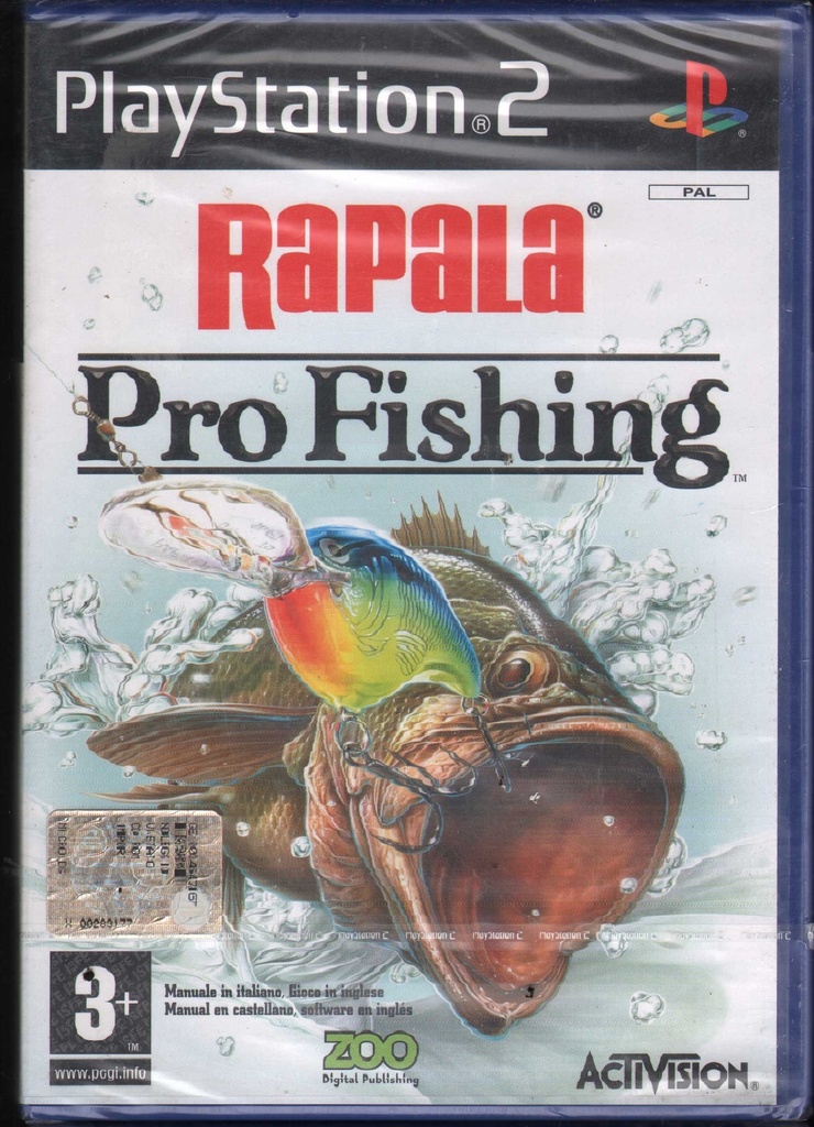 [5060034553212] Rapala Pro Fishing Playstation 2 PS2 Sigillato 5060034553212